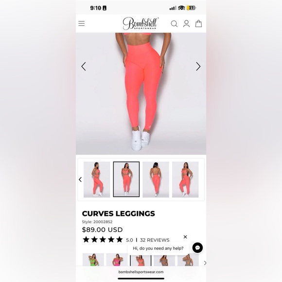 Bombshell Sportswear Pants - bombshell sportswear curves L